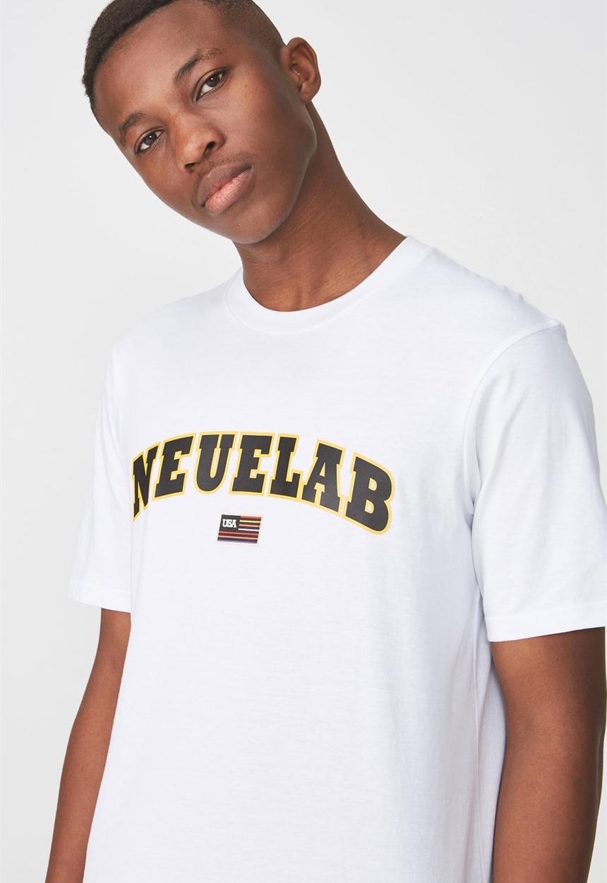 Cotton On - Tbar tee - white