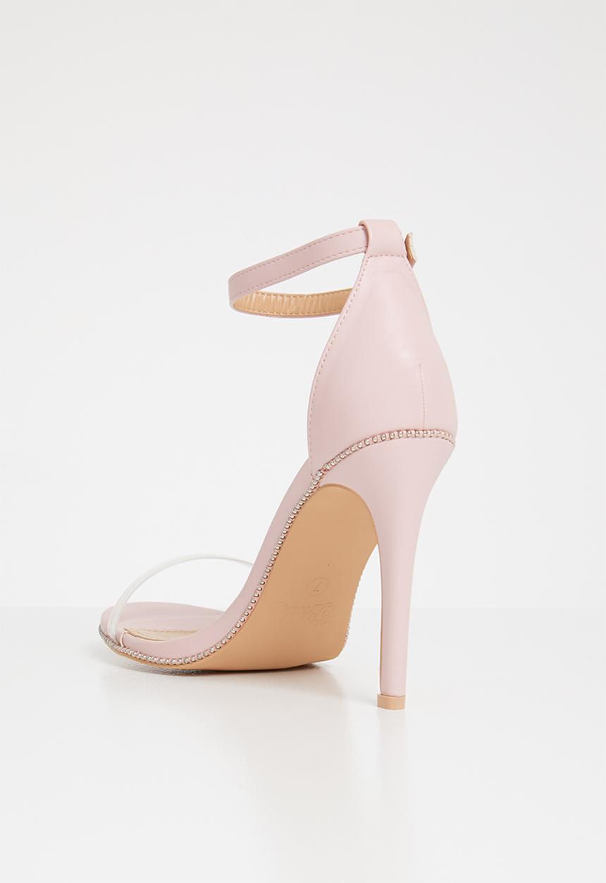 Miss Black - Rowan heel - pink
