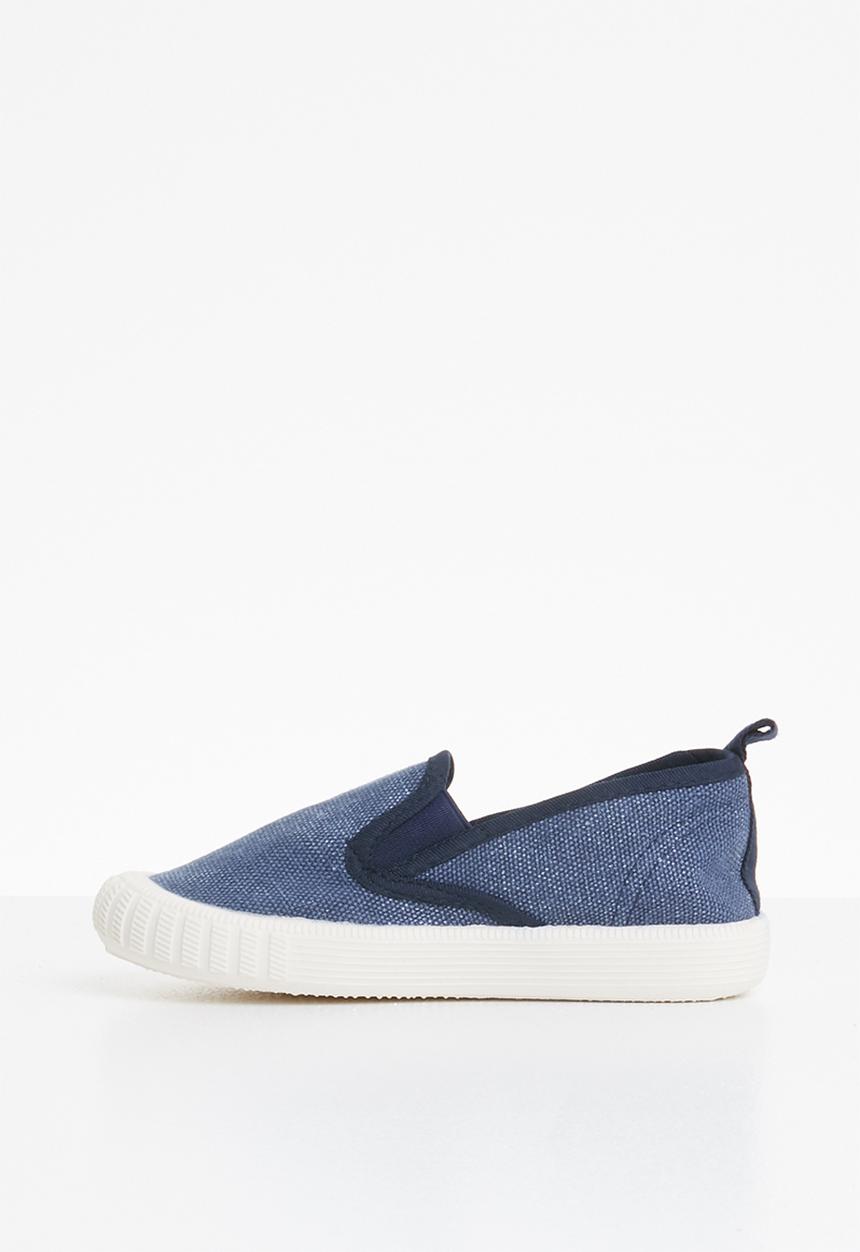 Pop Candy - Canvas slip on - navy