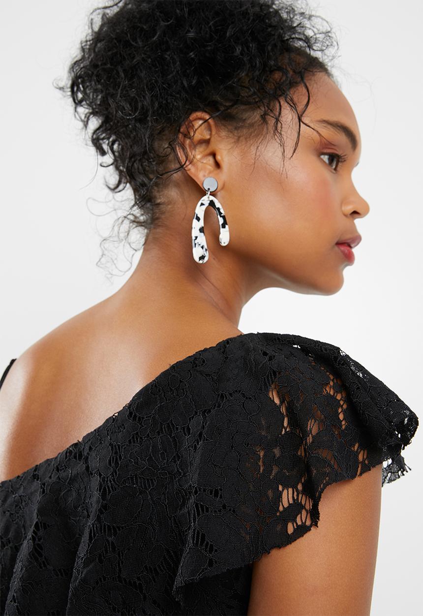 ONLY - Joelene lace jumpsuit - black