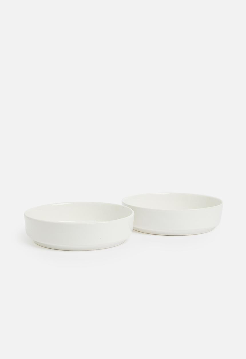Urchin Art - Kiki tapas bowl set of 2 - white