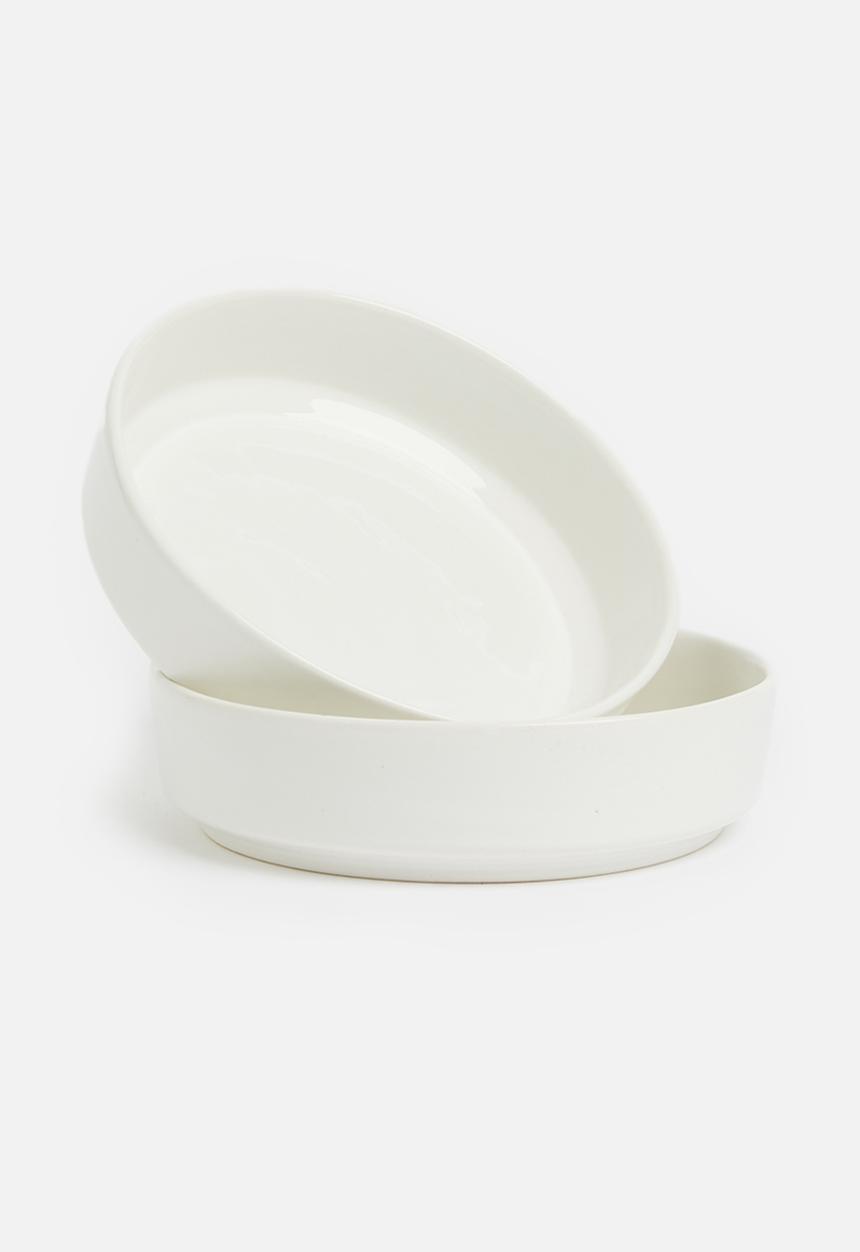 Urchin Art - Kiki tapas bowl set of 2 - white