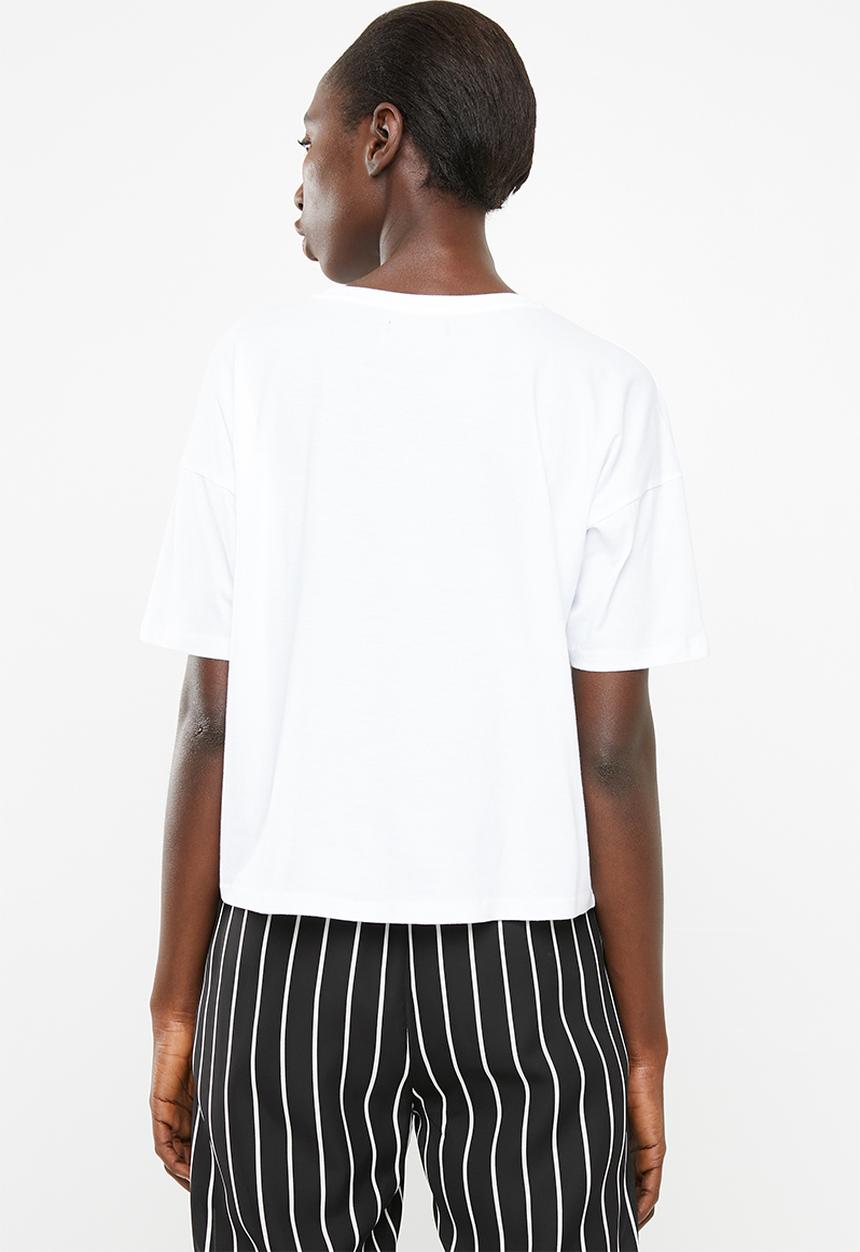 Superbalist - Night vibes tee - white
