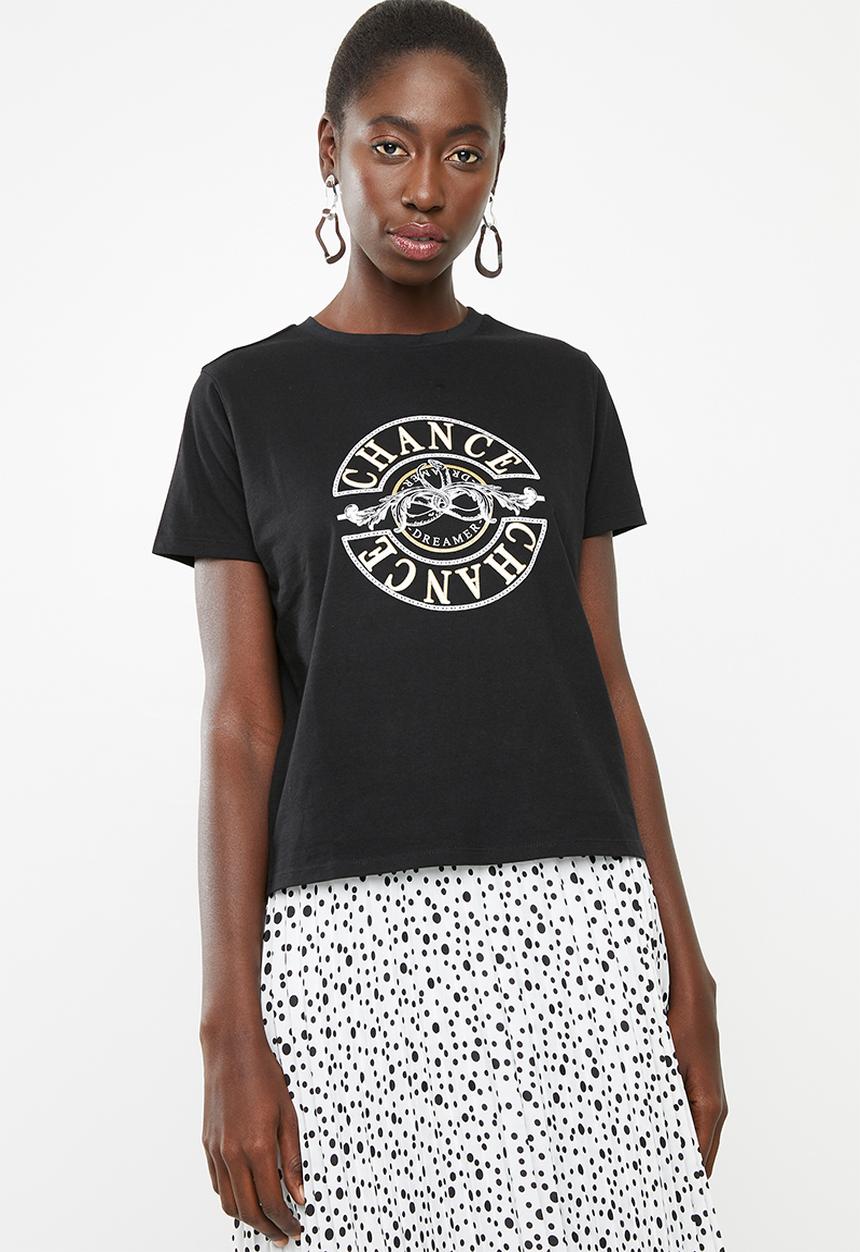Superbalist - Chance tee - black