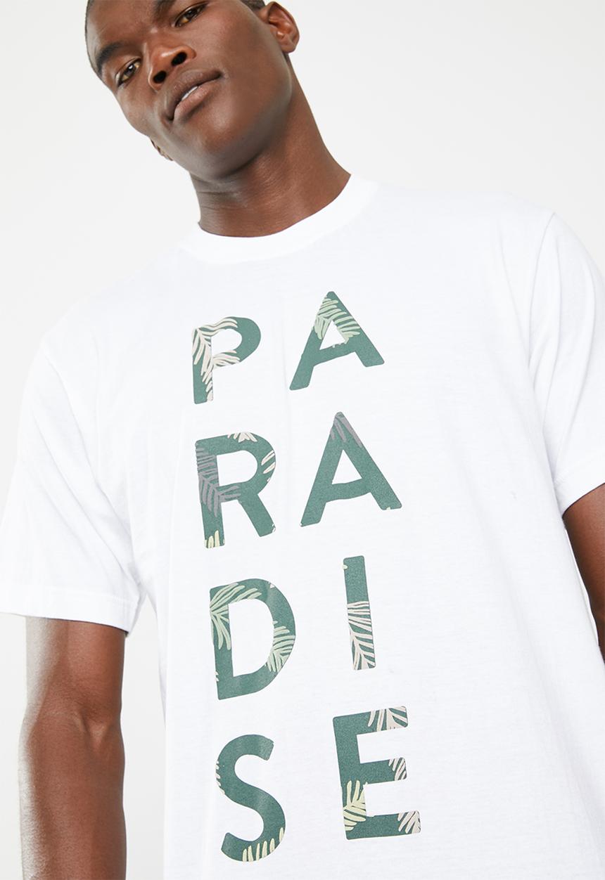 STYLE REPUBLIC - Paradise short sleeve tee - white