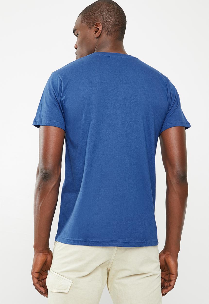 STYLE REPUBLIC - Curious short sleeve tee - blue