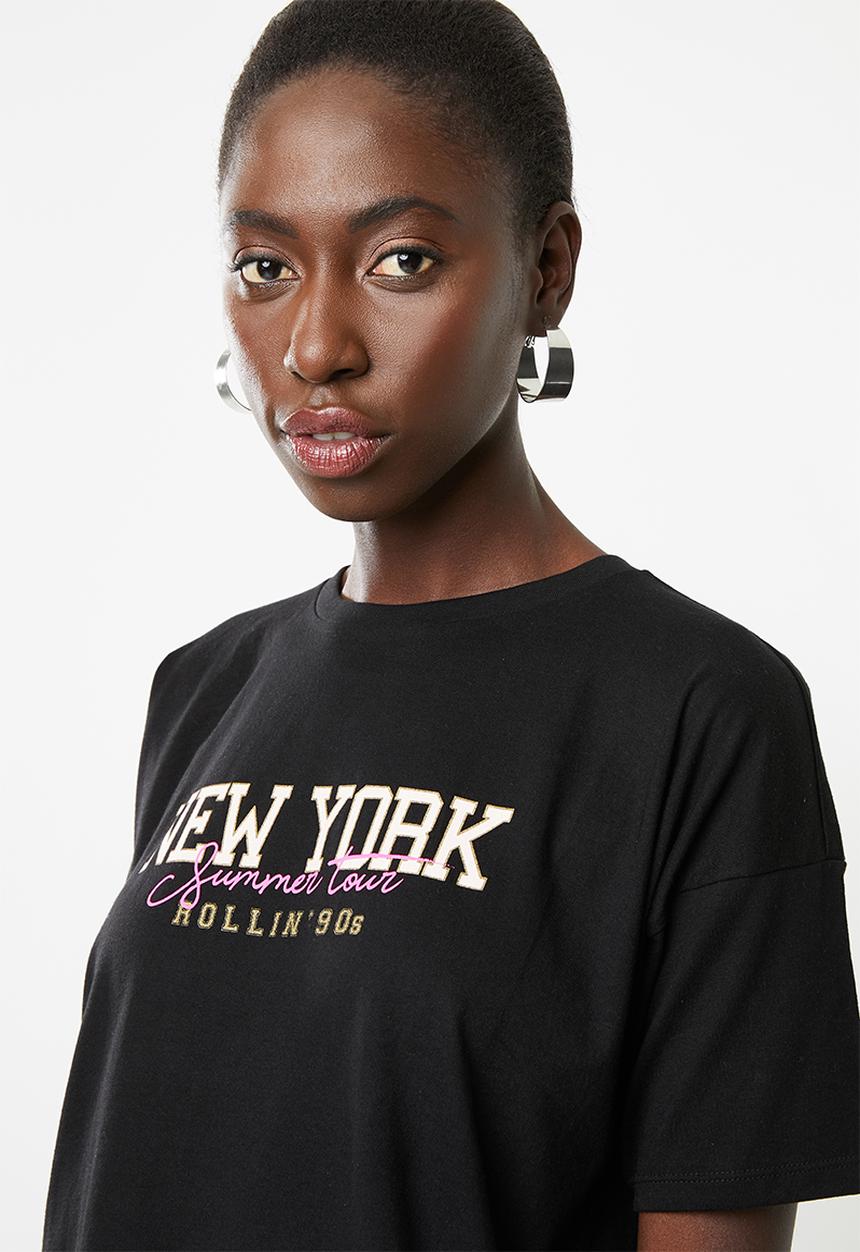 Superbalist - Summer tour tee - black
