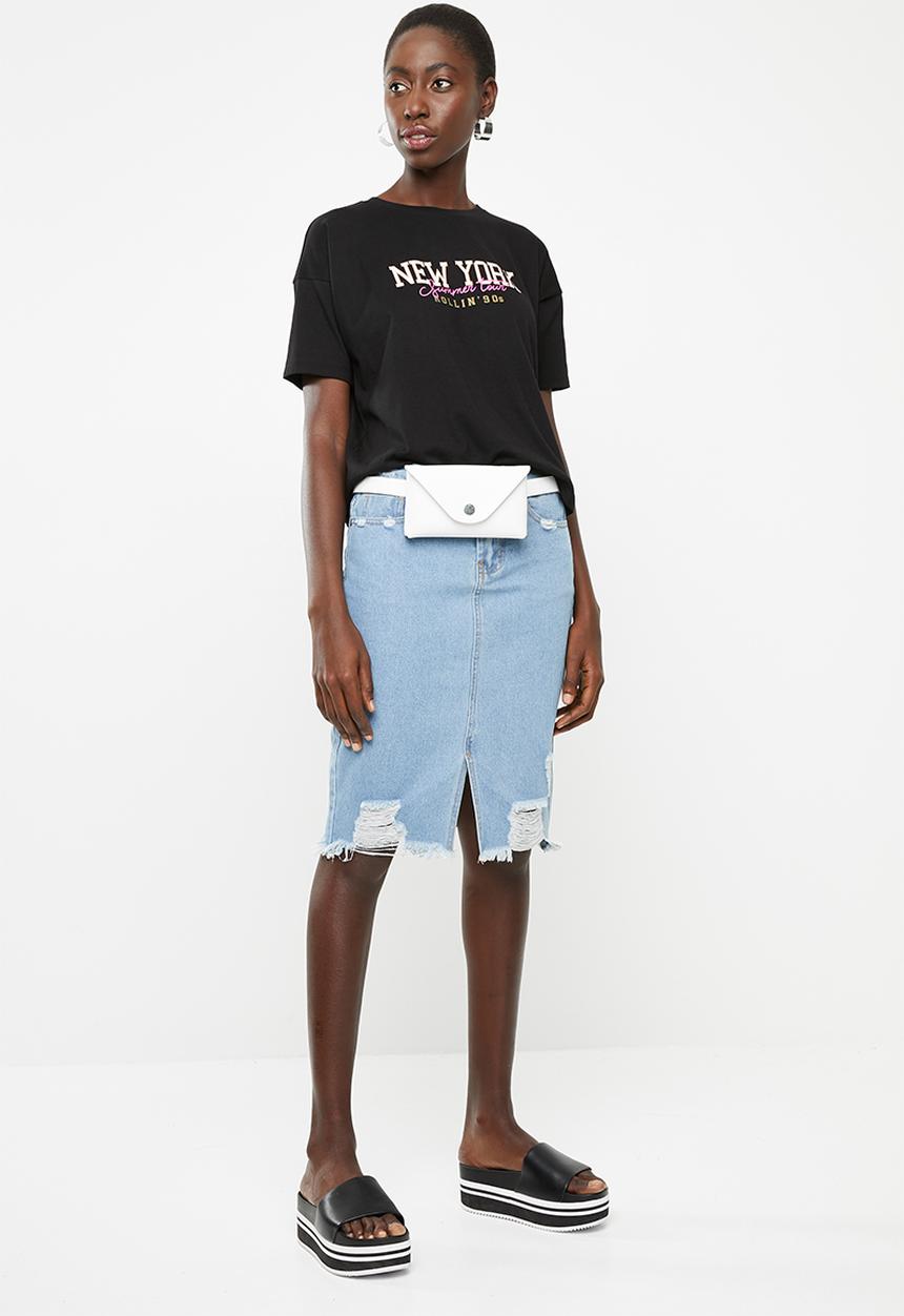Superbalist - Summer tour tee - black