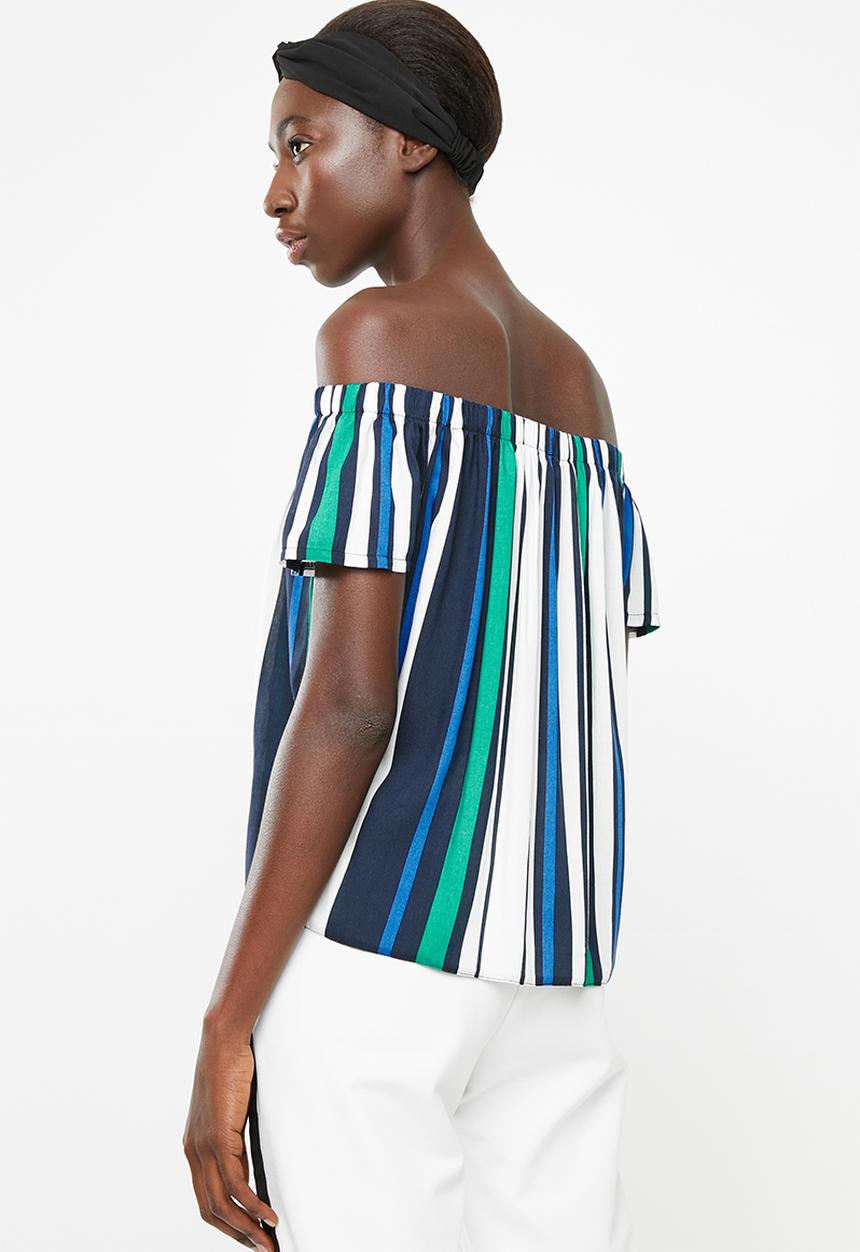 Superbalist - Off the shoulder tee - multi 