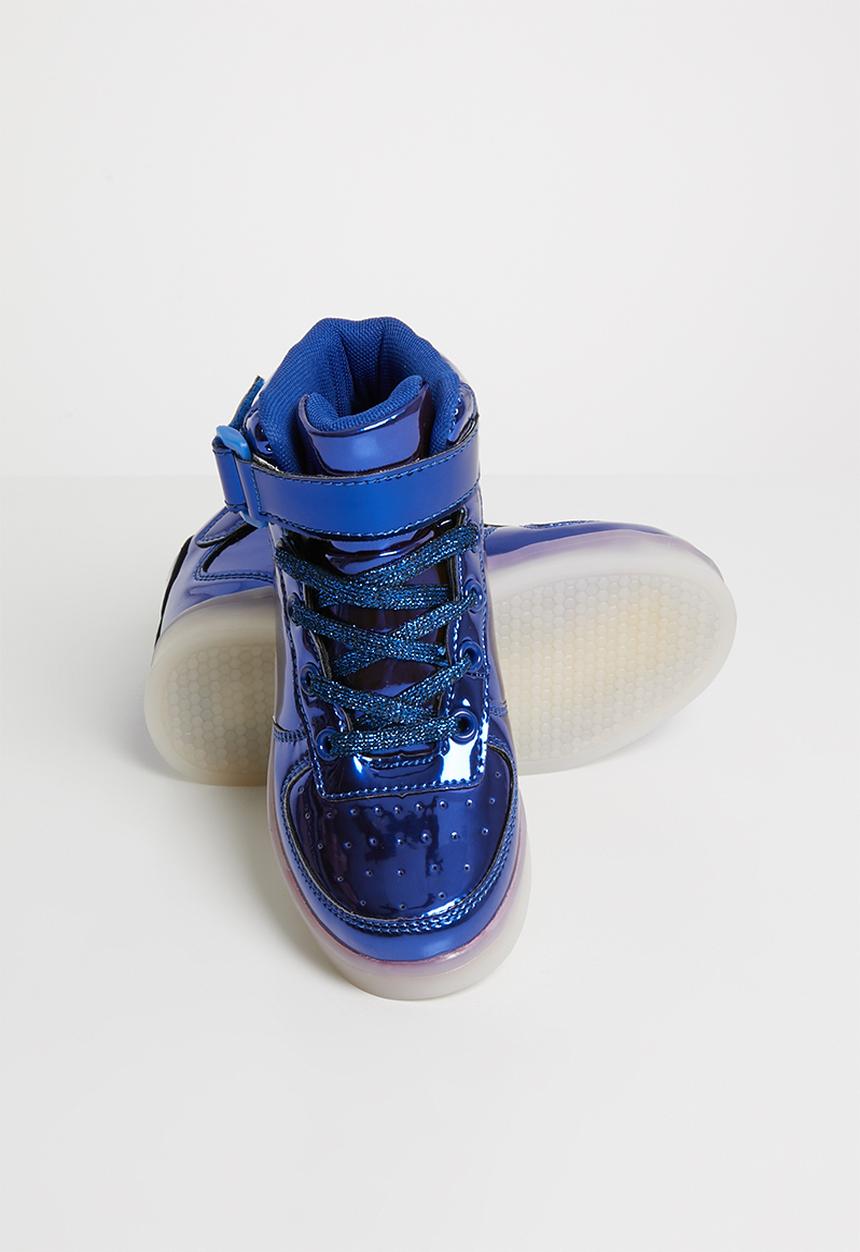 Pop Candy - High top light up sneaker - blue