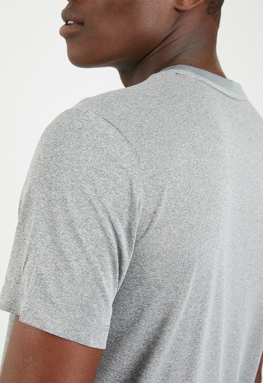 PUMA - Active big logo tee - grey