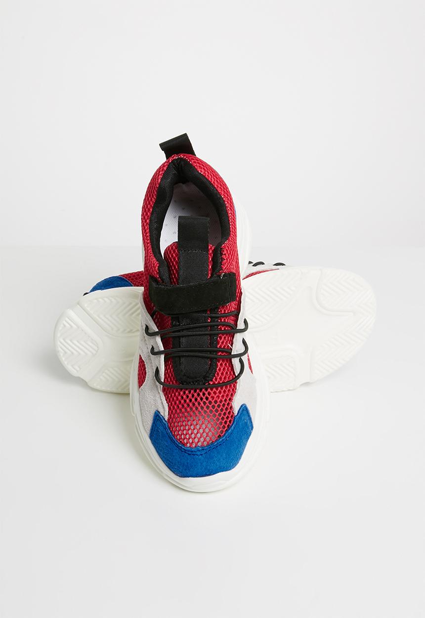 Pop Candy - Suede mesh sneaker - multi