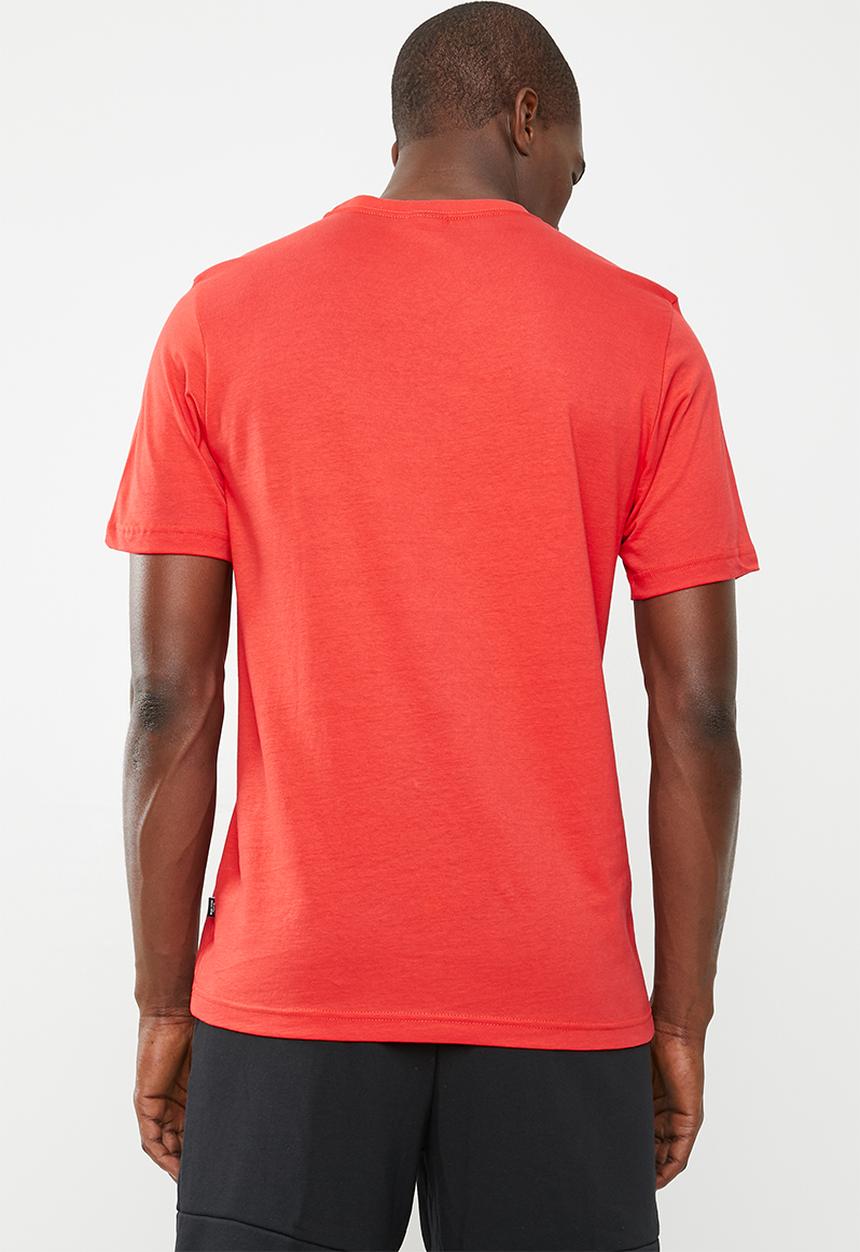 PUMA - Ess logo tee - red