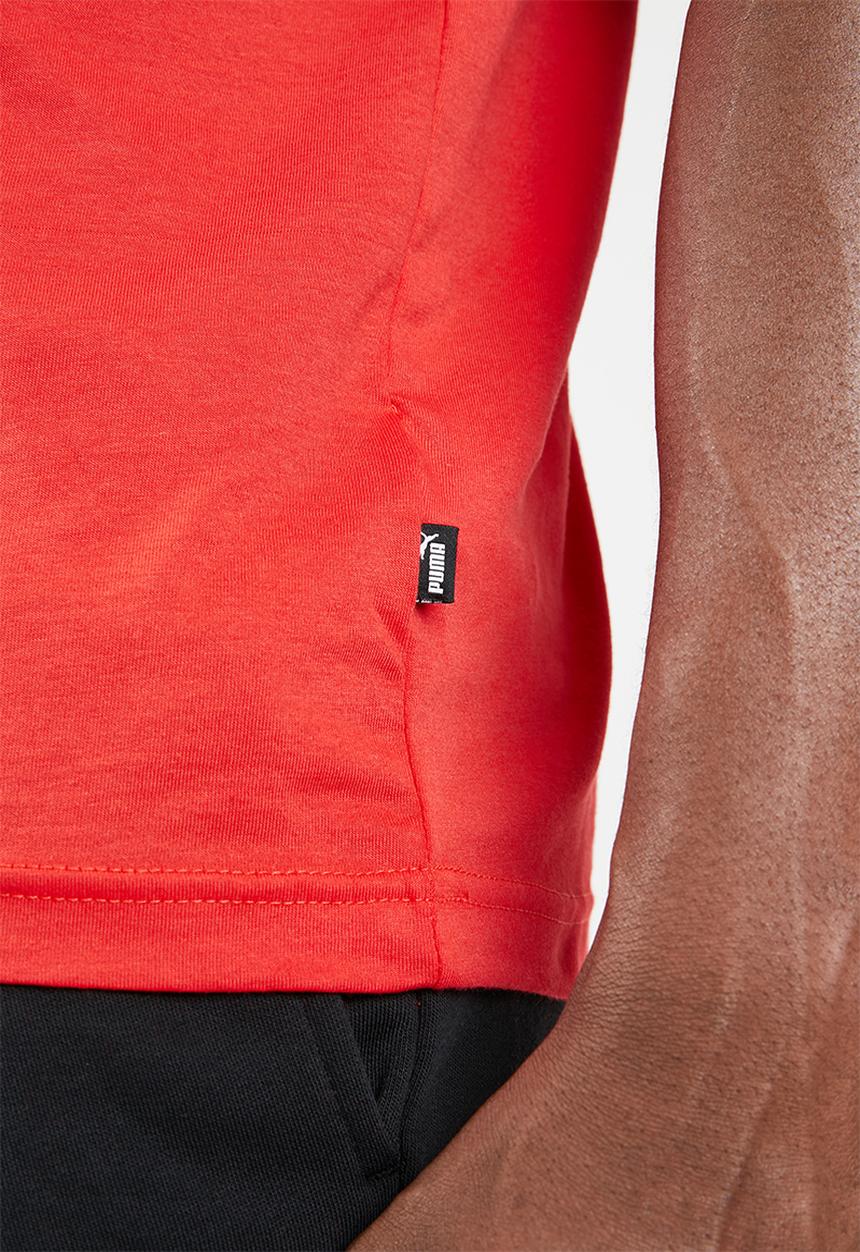 PUMA - Ess logo tee - red