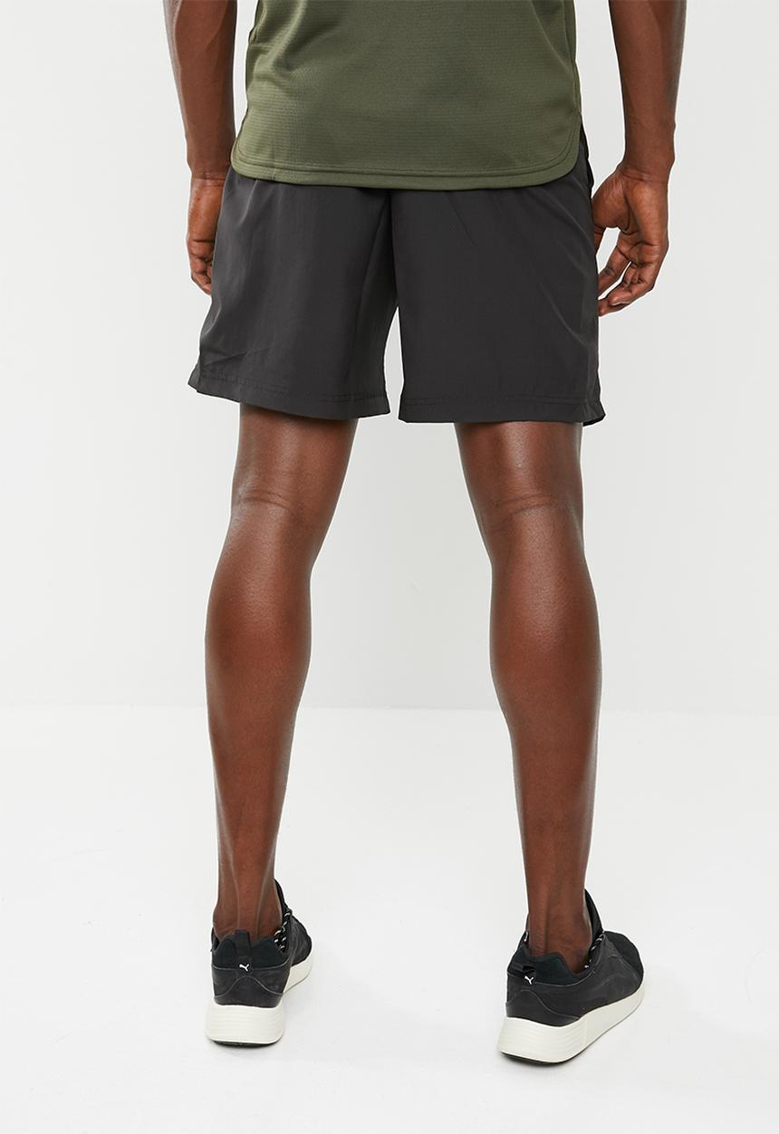 PUMA - Forever faster woven shorts - black & white