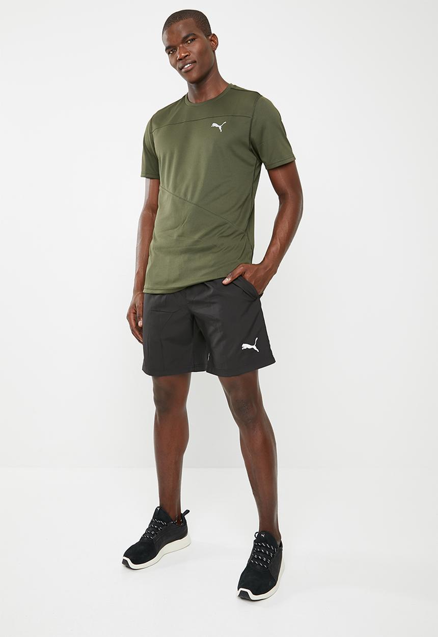 PUMA - Forever faster woven shorts - black & white