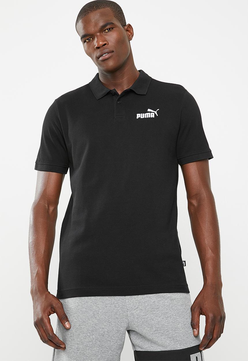 PUMA - Ess pique polo - black