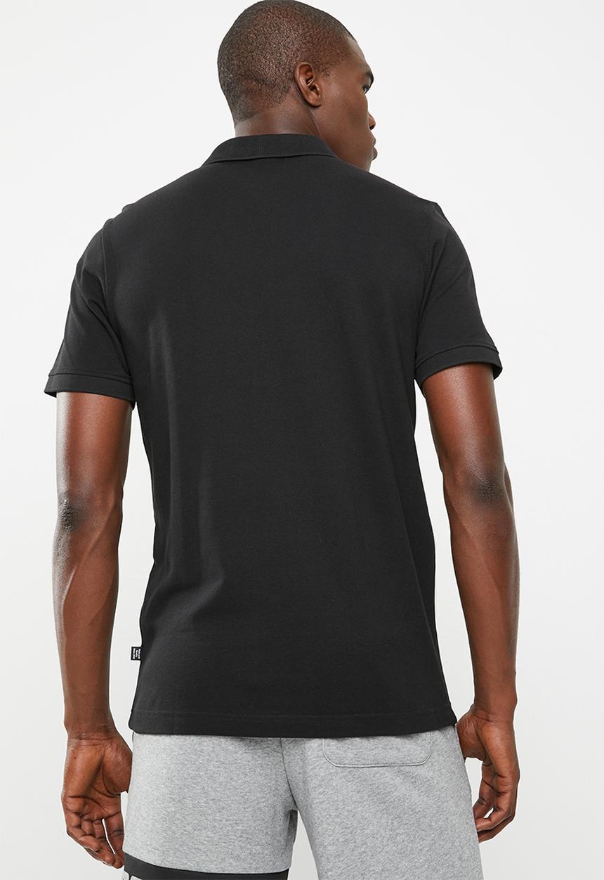 PUMA - Ess pique polo - black