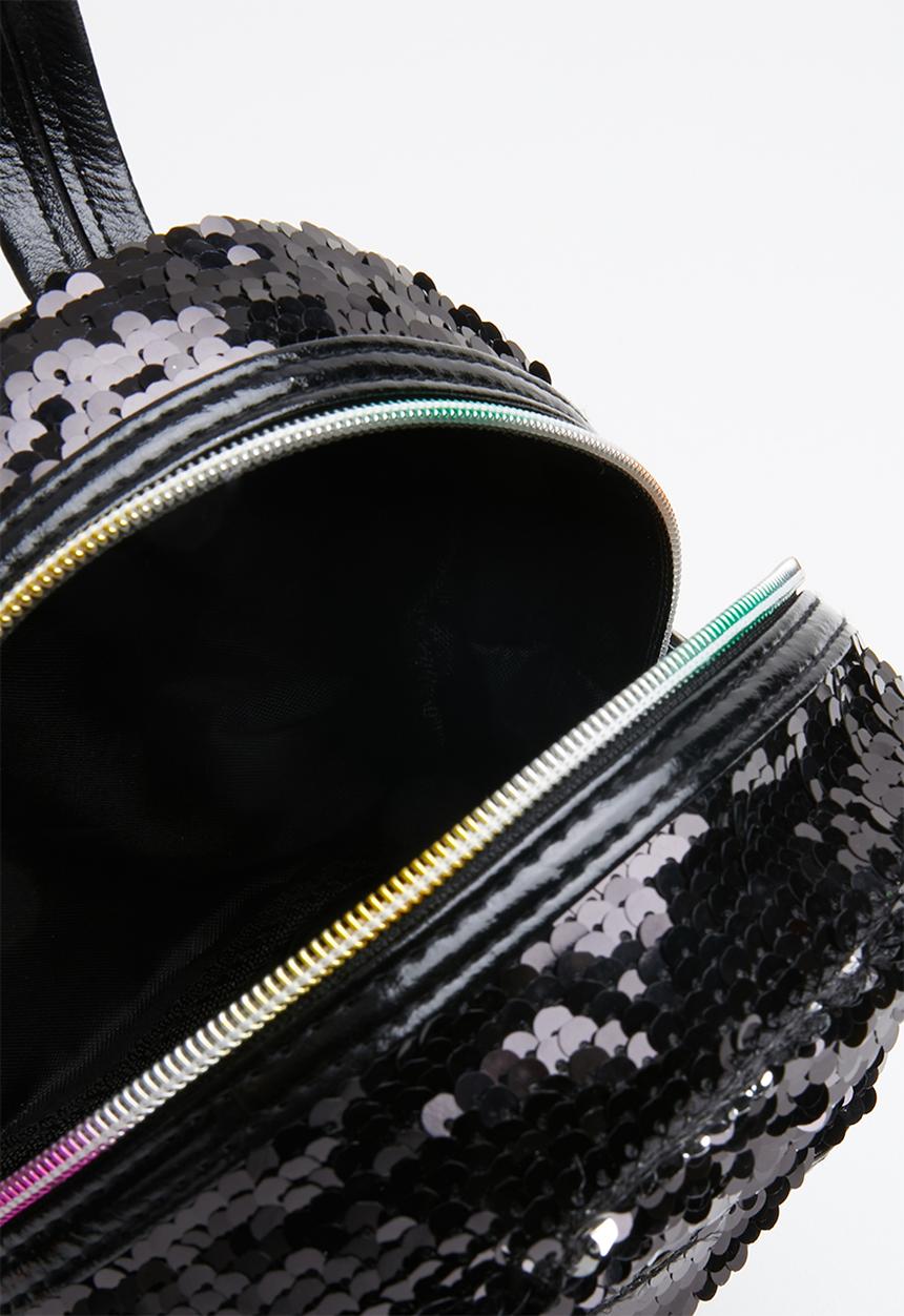 Pop Candy - Sequinned backpack - black