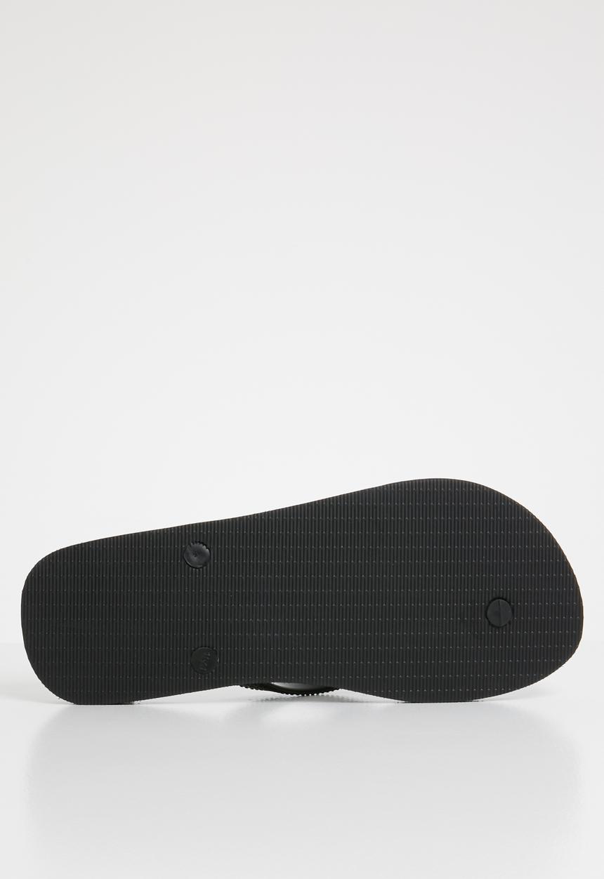 Superbalist - Rubber flip flops - black