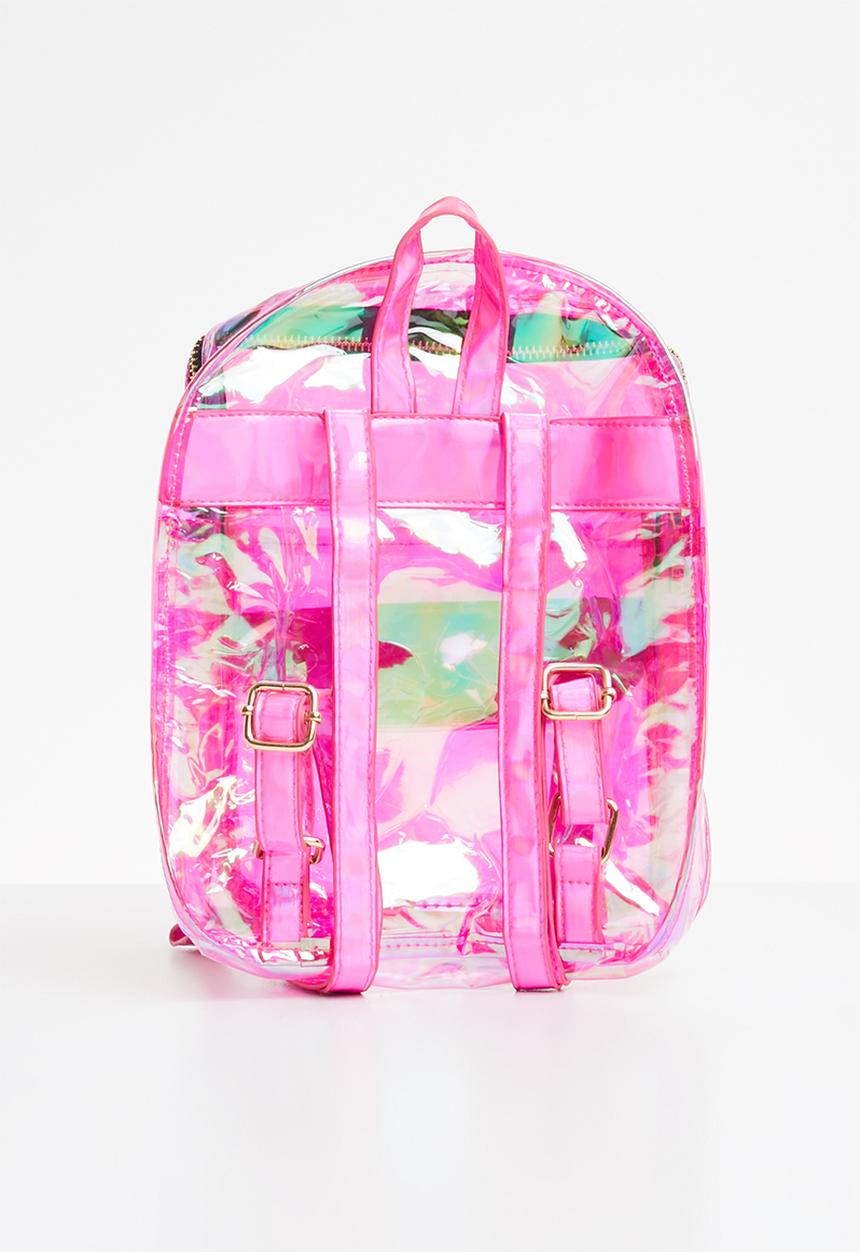 Pop Candy - Transparent backpack - pink