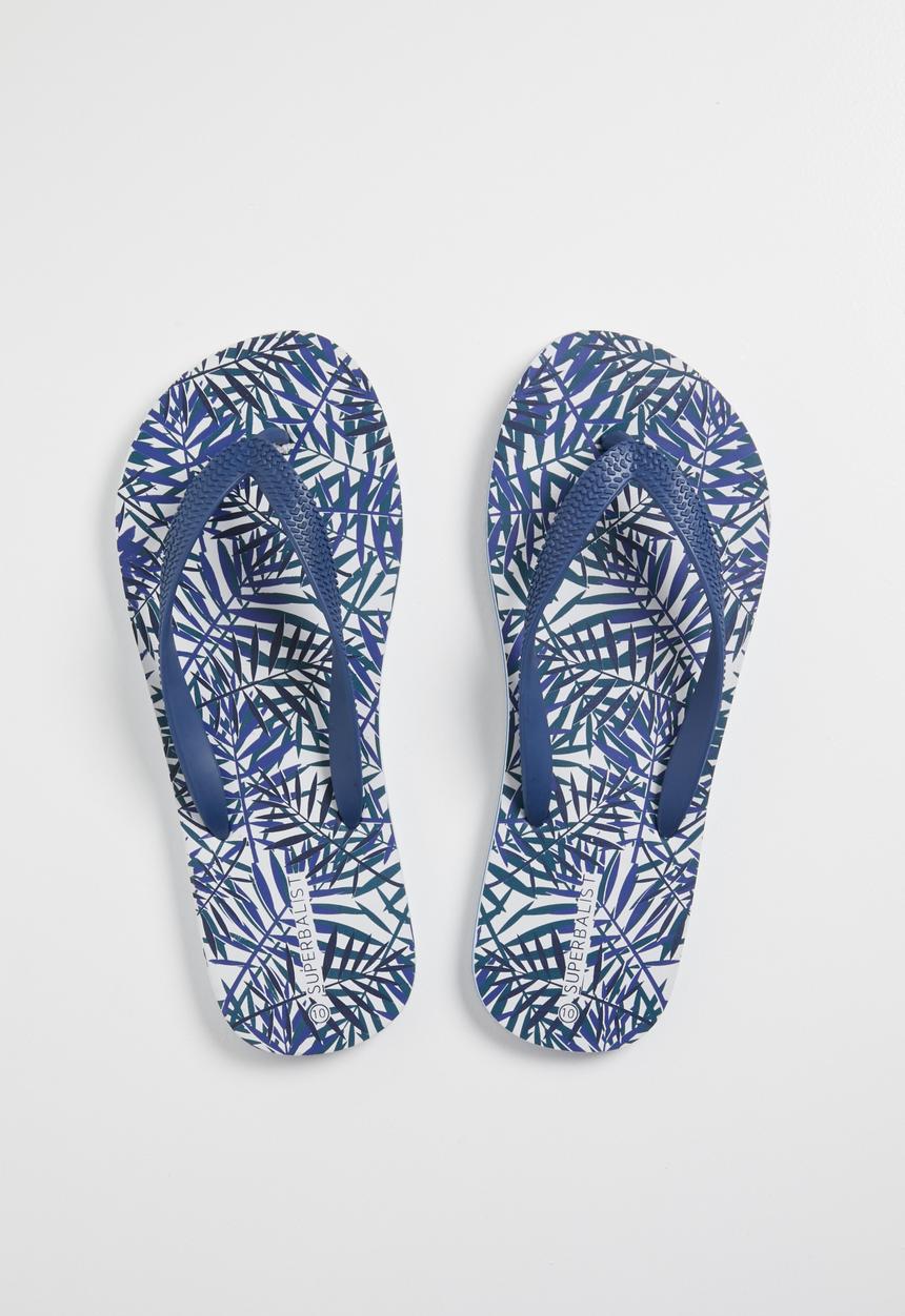 Superbalist - Mens flip flops - blue & white 