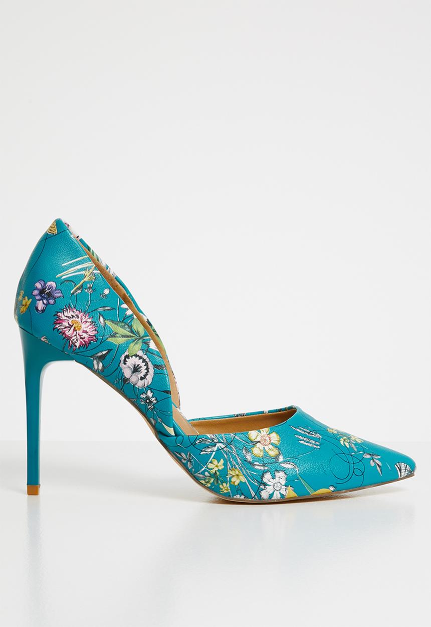 Madison® - Floral stilettos - blue