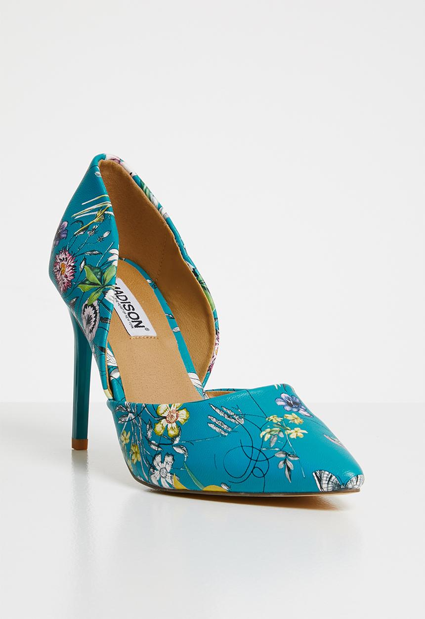 Madison® - Floral stilettos - blue