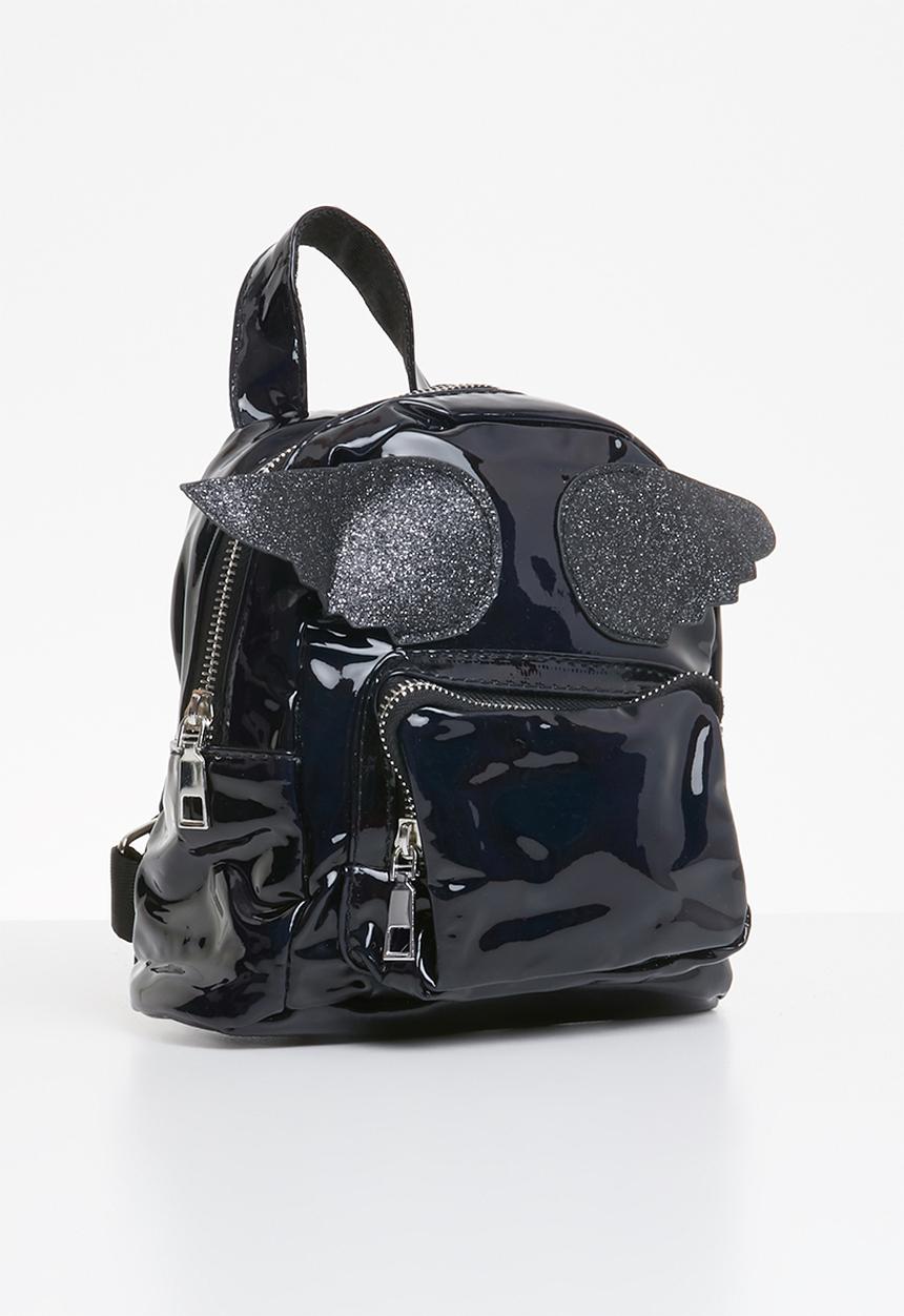 Pop Candy - Angel wings backpack - black