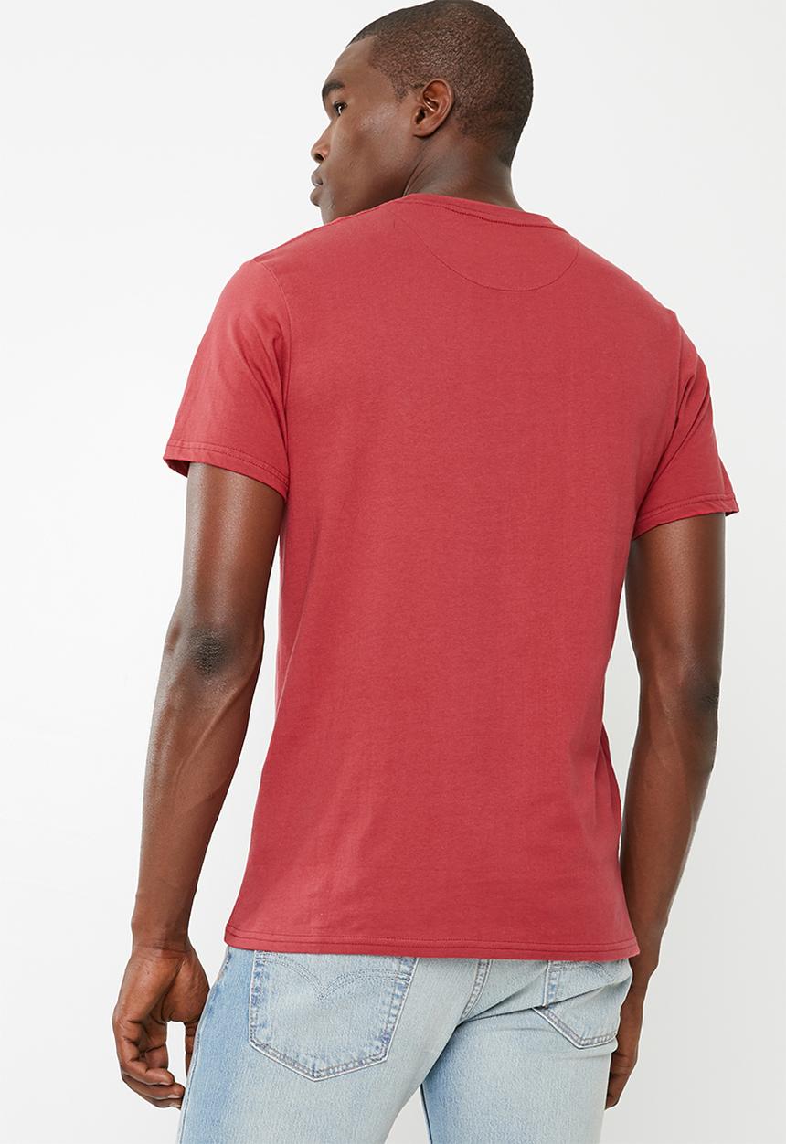 Lizzard - Elio short sleeve tee - red