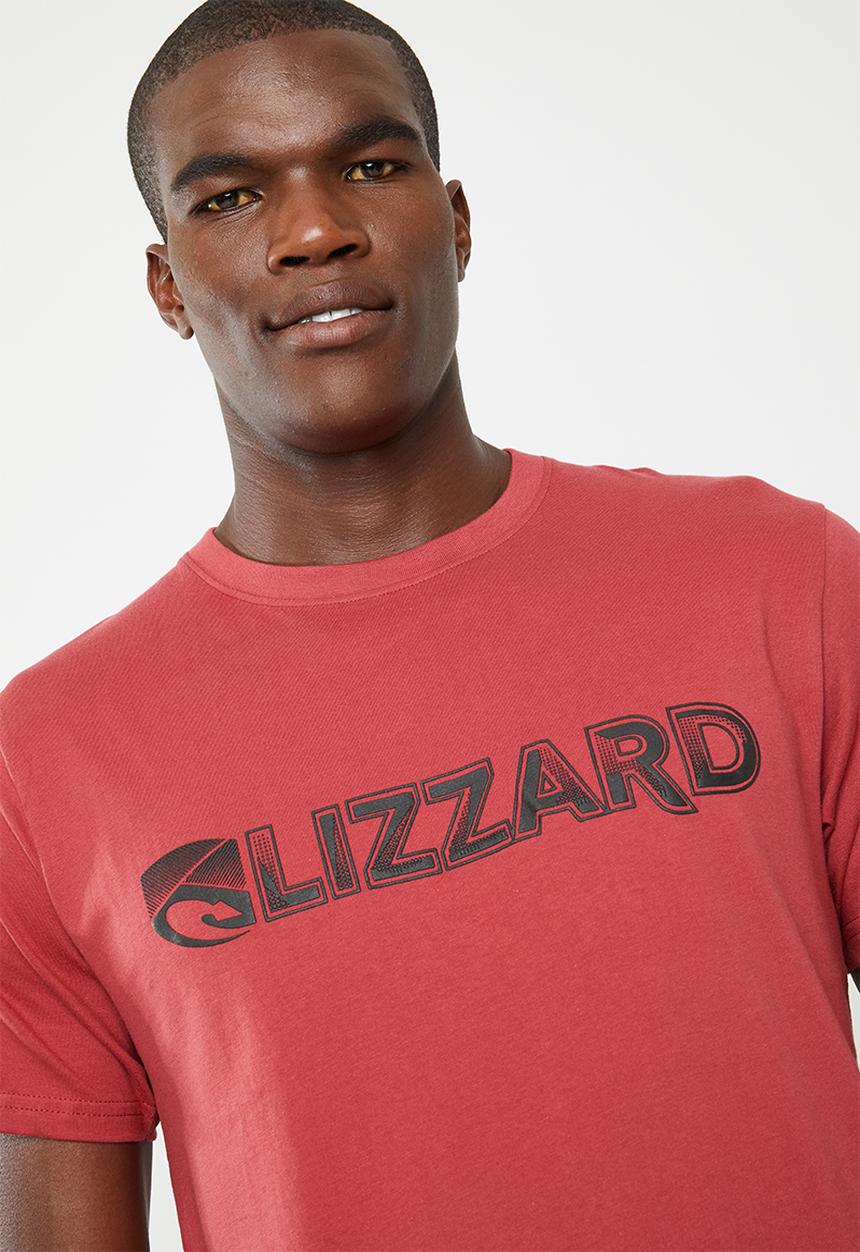 Lizzard - Elio short sleeve tee - red