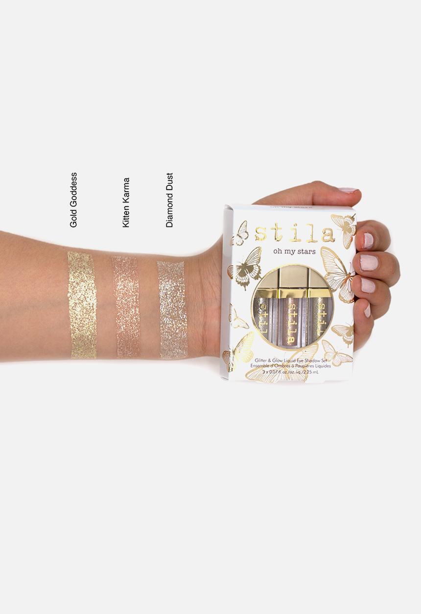 Stila - Oh my stars 3 piece deluxe glitter & glow eye shadow