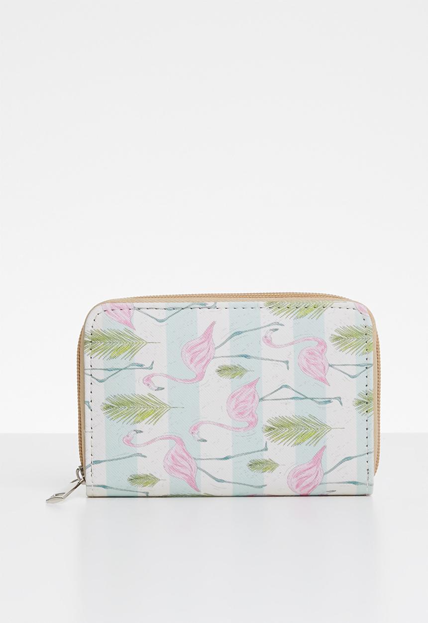Pop Candy - Flamingo printed purse - multi