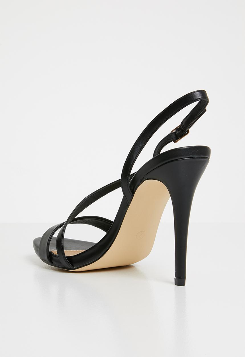 Madison® - Ankle strap heels - black