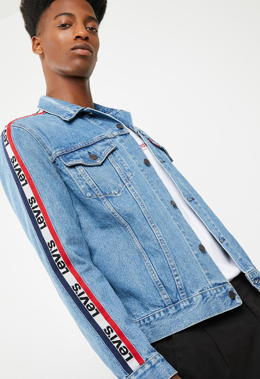 Levi’s® - Sportswear trucker - blue & red 