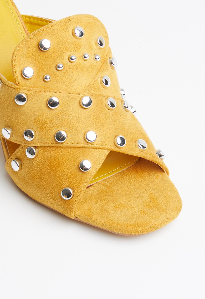 Dolce Vita - Bellagio studded mules - yellow