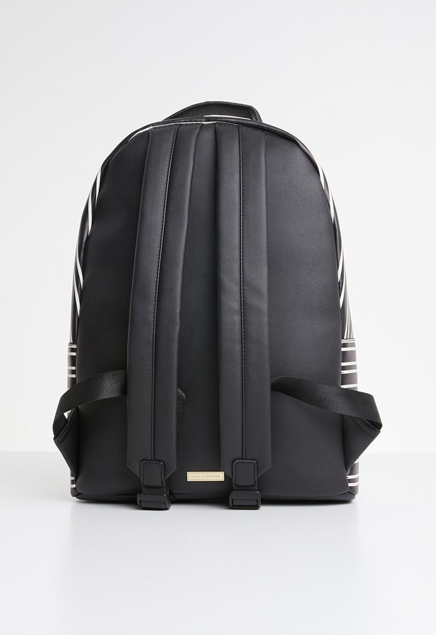 Call It Spring - Frelango backpack -  black & white 