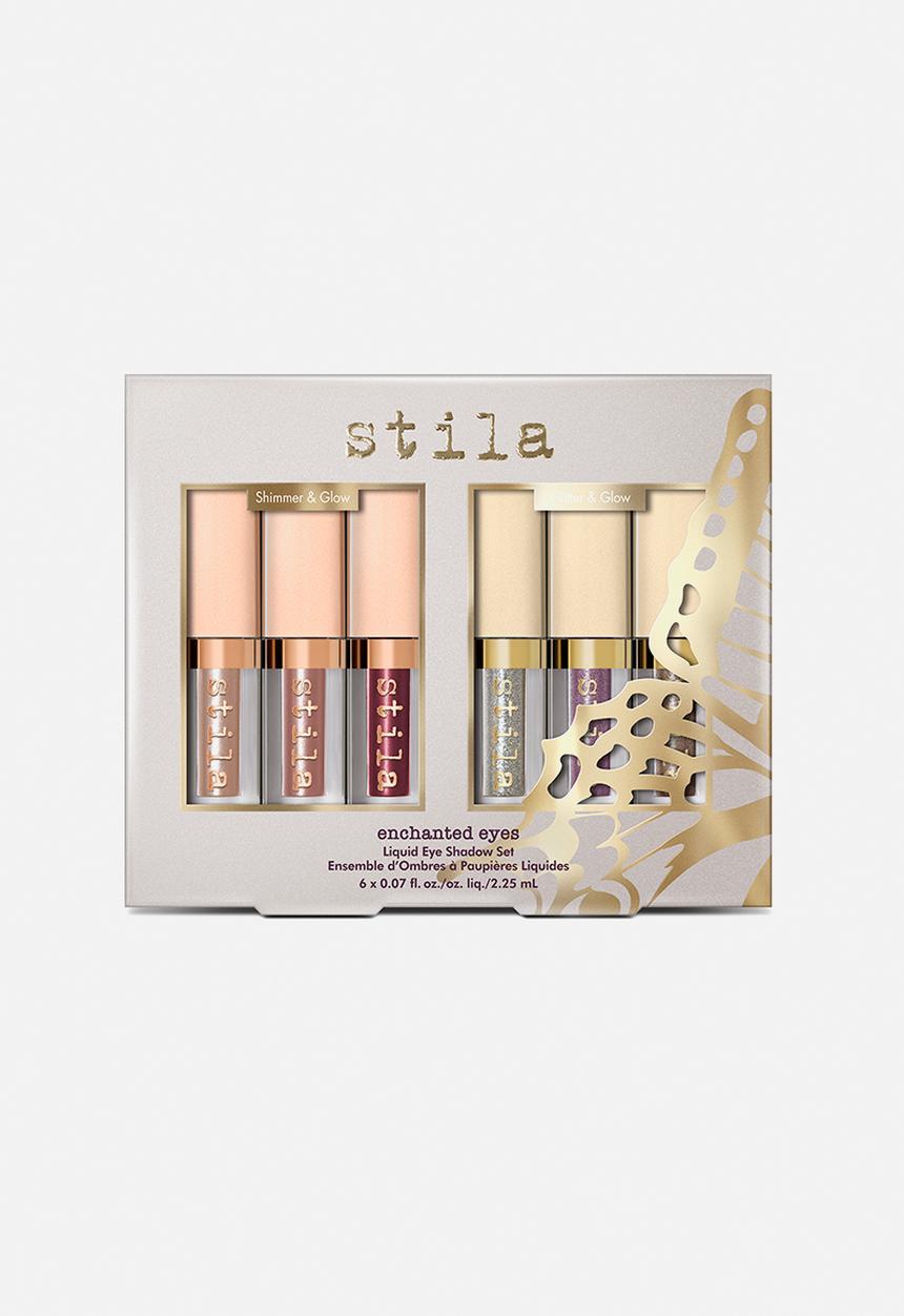 Stila - Enchanted eyes 6 piece deluxe shimmer, glow & glitter eye shadow