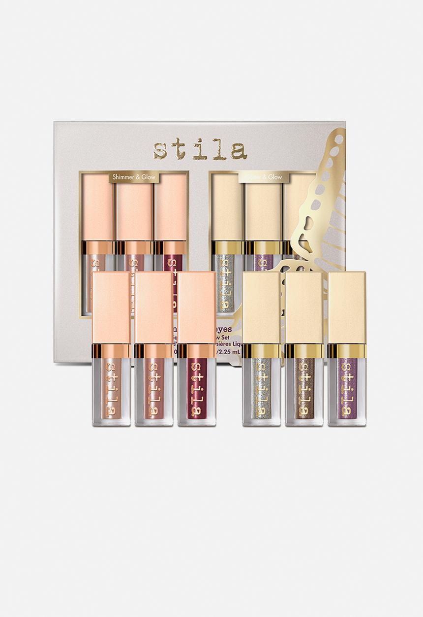 Stila - Enchanted eyes 6 piece deluxe shimmer, glow & glitter eye shadow