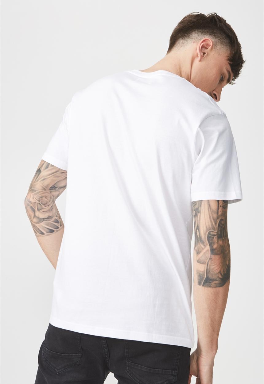 Cotton On - Tbar short sleeve tee  - white