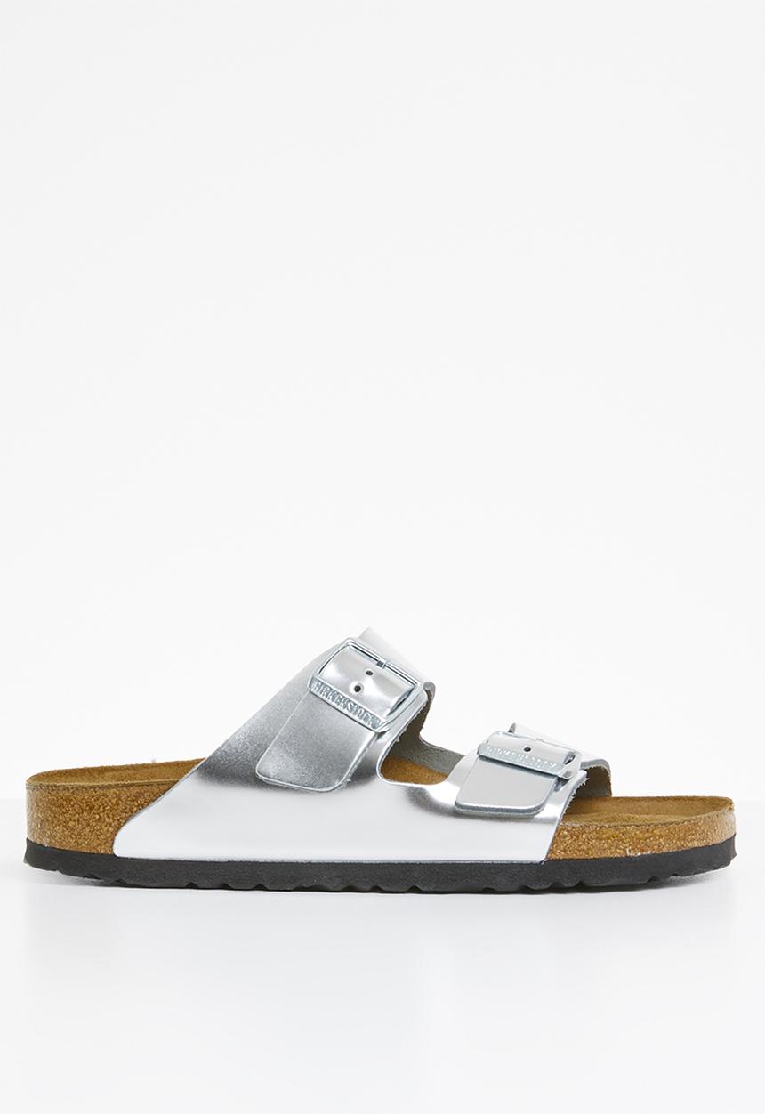 Birkenstock - Arizona narrow - metallic silver