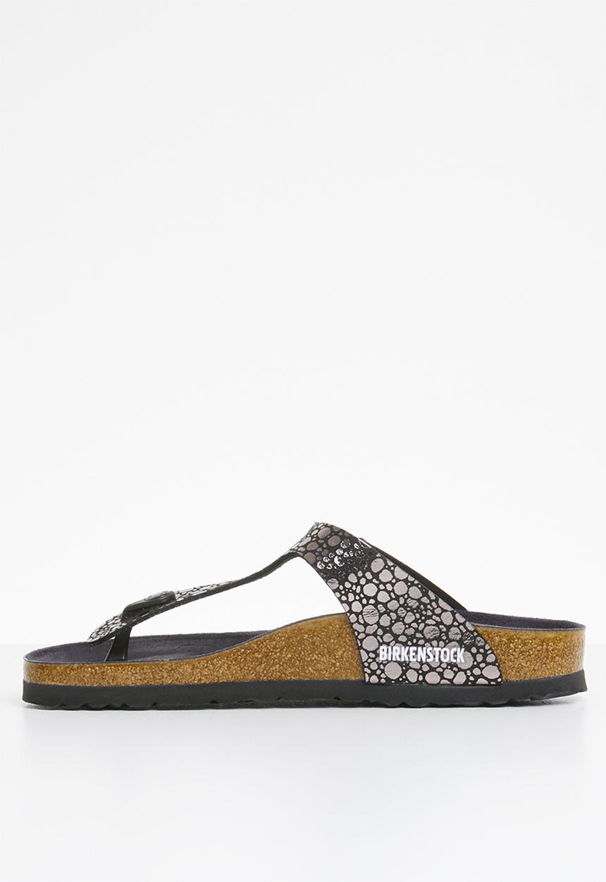 Birkenstock - Gizeh narrow - metallic stones black