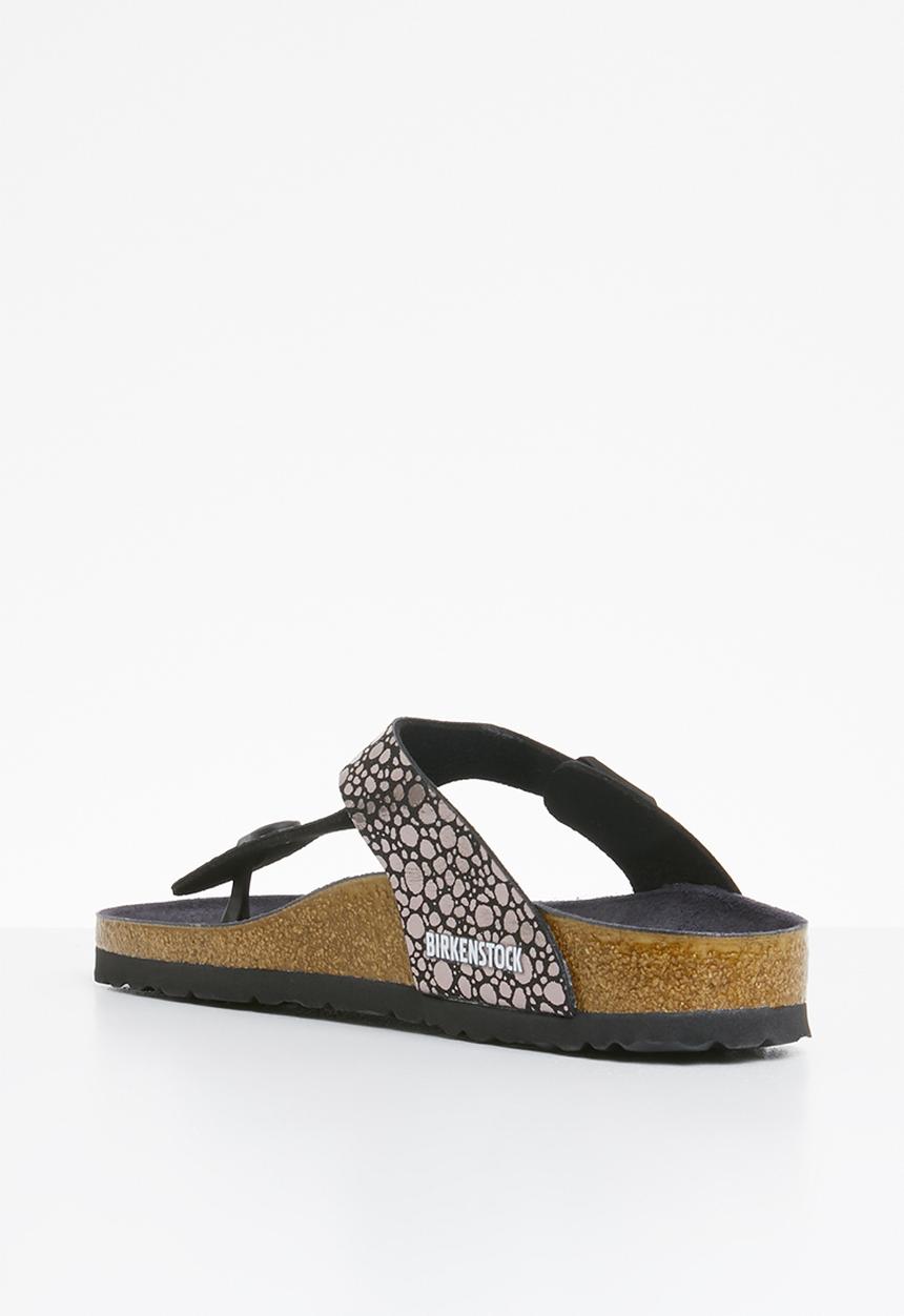 Birkenstock - Gizeh narrow - metallic stones black