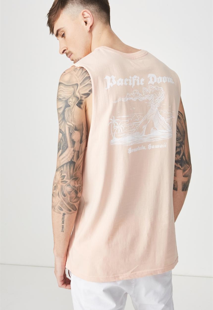 Cotton On - Tbar muscle tank - pink