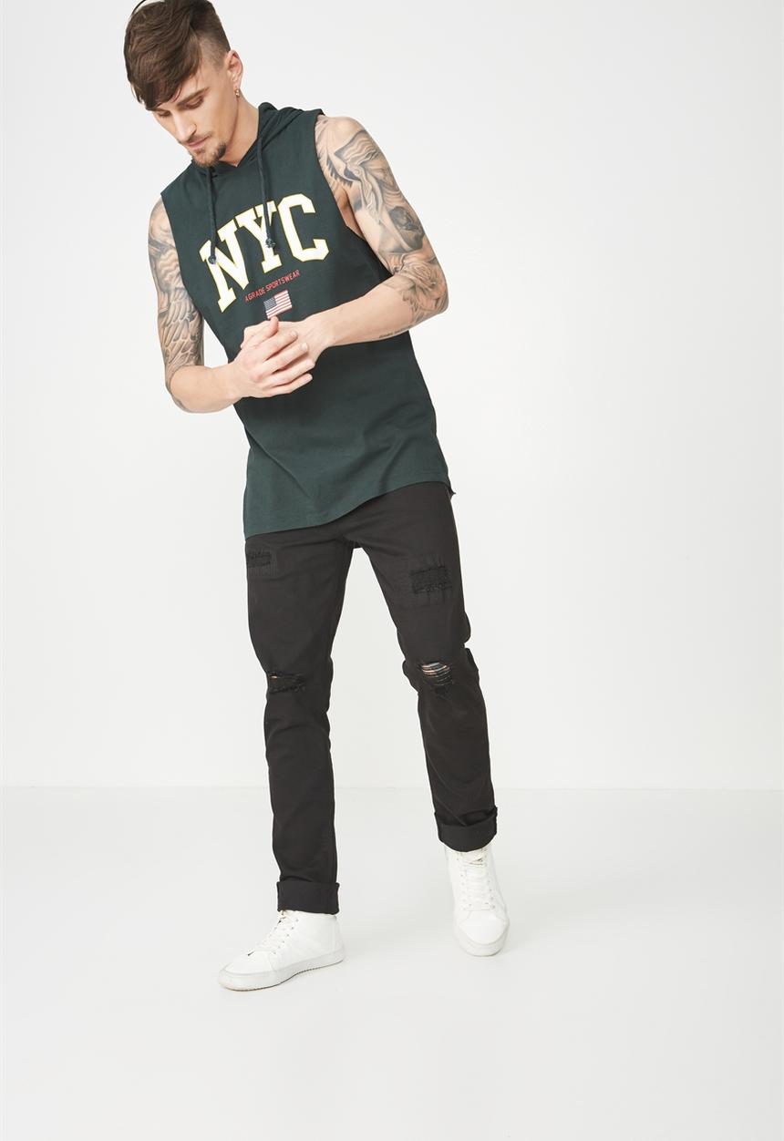 Cotton On - Hustle muscle tank - green