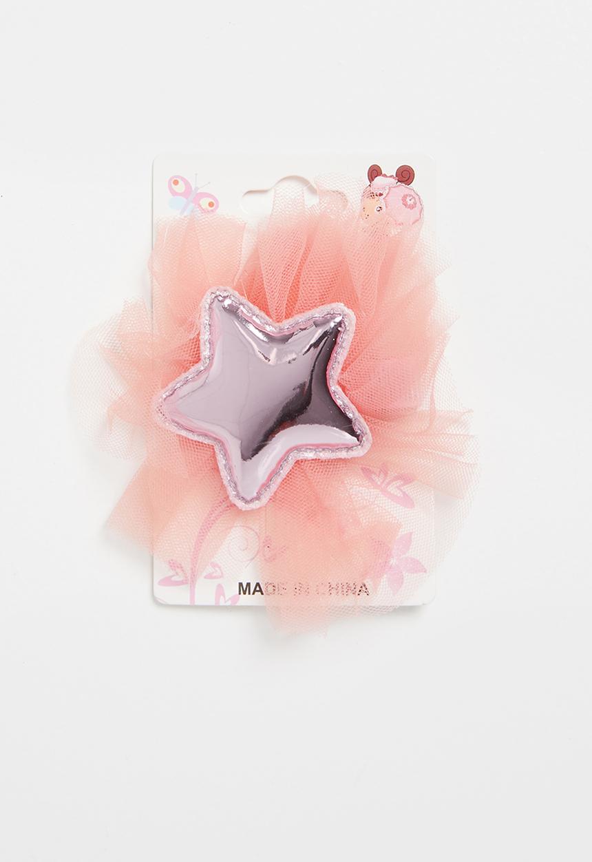 Pop Candy - Star detail hairclip - pink