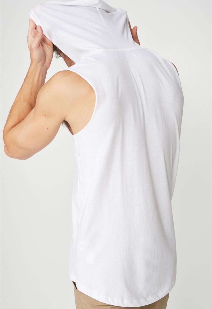 Cotton On - Hustle muscle tank - white