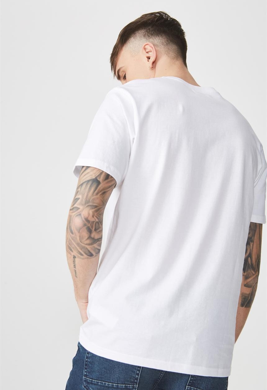 Cotton On - Tbar short sleeve tee  - white