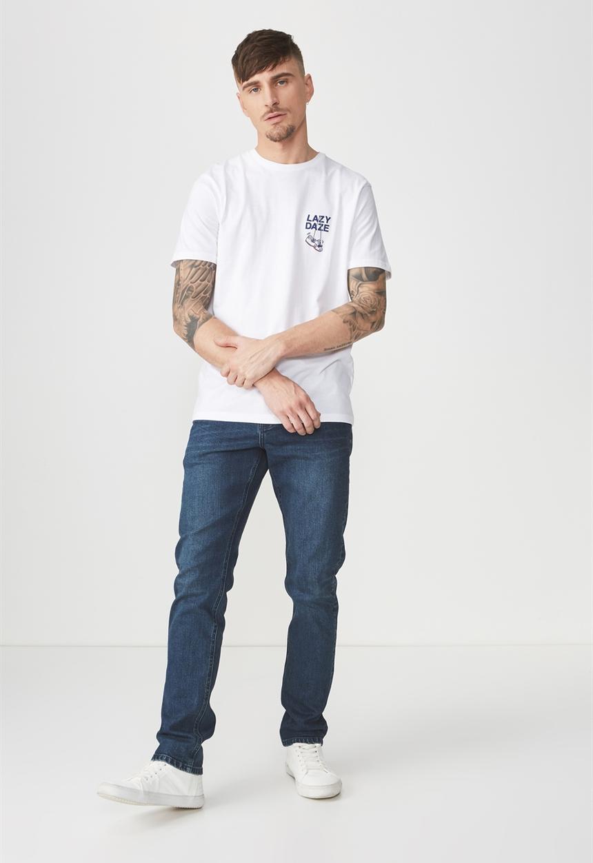 Cotton On - Tbar short sleeve tee  - white