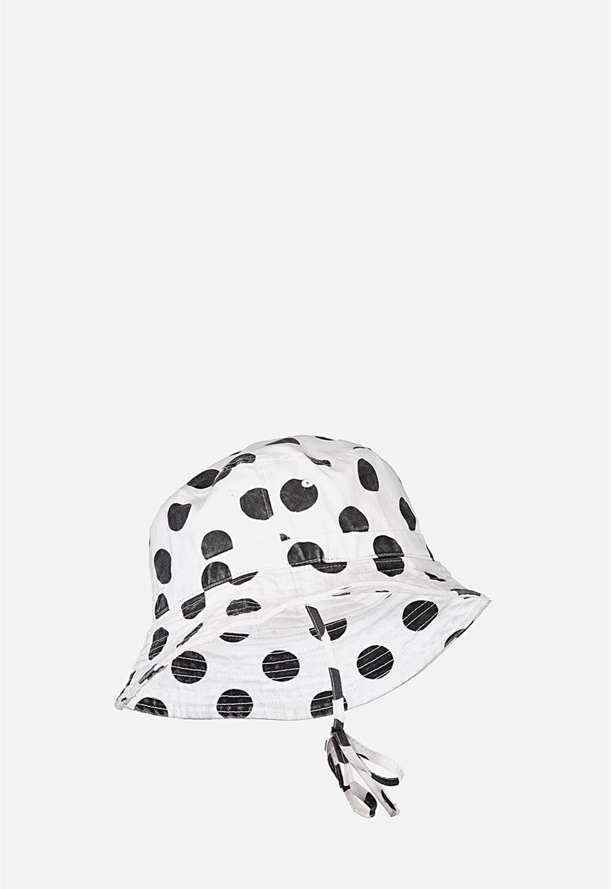 Cotton On - Kids bucket hat - black & white 